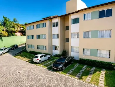 Apartamento com 2 Quartos para alugar, 63m² no Buraquinho, Lauro de Freitas