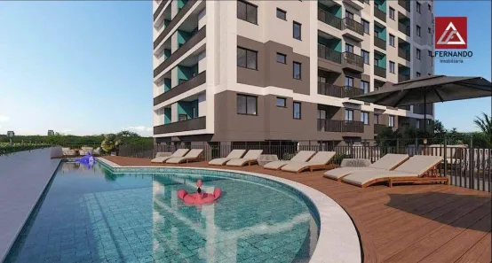 Apartamento com 2 Quartos para alugar, 59m² no Fortaleza, Blumenau