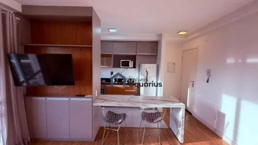 Apartamento com 1 Quarto para alugar, 32m² no Parque Residencial Aquarius, São José dos Campos