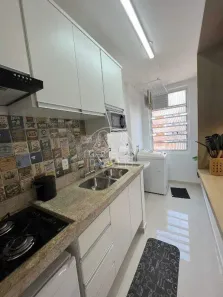 Apartamento com 1 Quarto para alugar, 30m² no Itararé, São Vicente