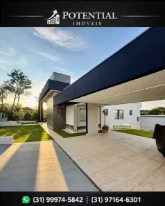 Casa de Condomínio com 4 Quartos para alugar, 979m² no Condados da Lagoa, Lagoa Santa