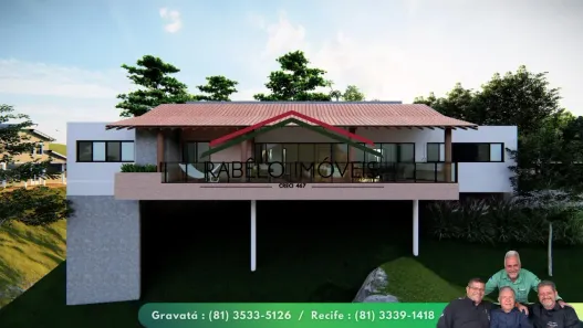Casa de Condomínio com 4 Quartos à venda, 235m² no Campos do Jordão, Gravatá