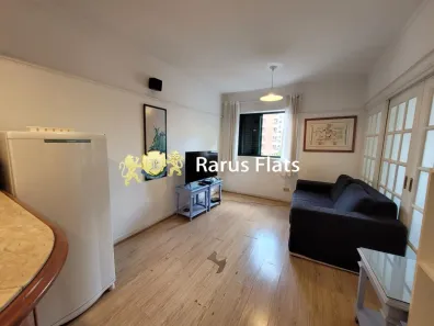 Flat com 1 Quarto para alugar, 40m² no Itaim Bibi, São Paulo