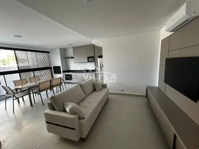 Apartamento com 1 Quarto para alugar, 56m² no Parque Balneário Poiares, Caraguatatuba