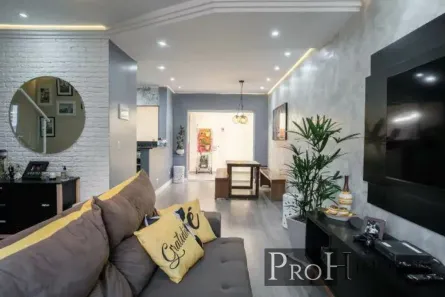 Casa de Condomínio com 3 Quartos à venda, 118m² no Novo Homero Thon, Santo André