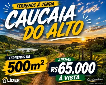 Lote/Terreno à venda, 500m² no Centro (Caucaia do Alto), Cotia