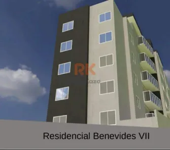 Apartamento com 2 Quartos à venda, 59m² no Cabral, Contagem