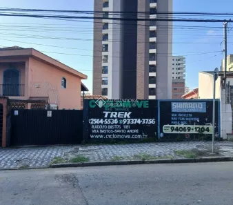 Lote/Terreno à venda, 380m² no Jardim Bela Vista, Santo André