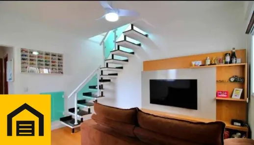 Cobertura com 3 Quartos à venda, 100m² no Vila Tibiriçá, Santo André