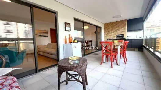 Apartamento com 3 Quartos à venda, 133m² no Ponta da Praia, Santos