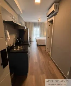 Apartamento com 1 Quarto para alugar, 25m² no Jardim das Acácias, São Paulo