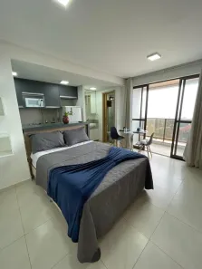 Apartamento com 1 Quarto para alugar, 39m² no Calhau, São Luís