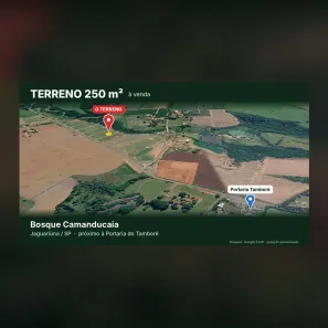 Lote/Terreno à venda, 250m² no Chácara São José, Jaguariúna