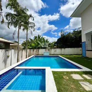 Casa de Condomínio com 3 Quartos para alugar, 487m² no Alphaville (Abrantes), Camaçari