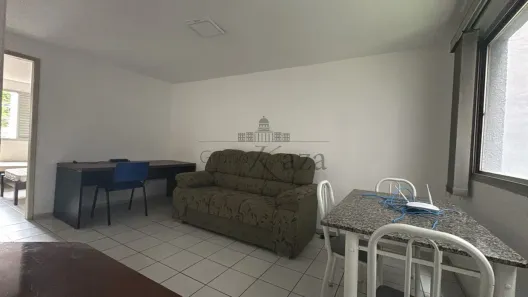 Apartamento com 1 Quarto para alugar, 50m² no Jardim São Dimas, São José dos Campos