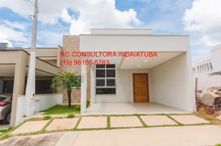 Casa de Condomínio com 3 Quartos para venda ou aluguel, 104m² no Jardins do Império, Indaiatuba
