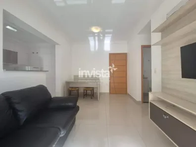 Apartamento com 1 Quarto para alugar, 51m² no Embaré, Santos