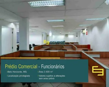 Prédio Comercial à venda, 2500m² no Funcionários, Belo Horizonte