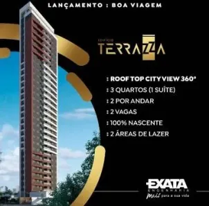 Apartamento com 3 Quartos à venda, 91m² no Boa Viagem, Recife