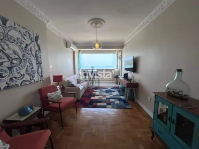 Apartamento com 3 Quartos à venda, 140m² no Ponta da Praia, Santos