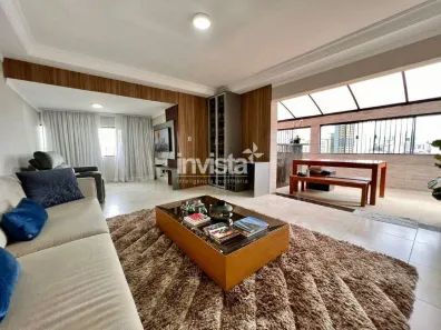 Cobertura com 3 Quartos à venda, 134m² no Vila Mathias, Santos