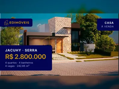 Casa com 4 Quartos à venda, 242m² no Jacuhy, Serra