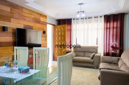 Sobrado com 3 Quartos à venda, 150m² no Vila Camilópolis, Santo André
