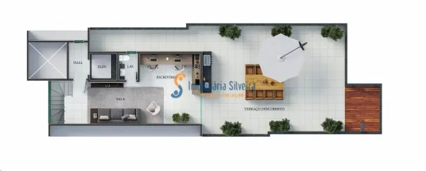 Cobertura com 4 Quartos à venda, 262m² no Cidade Nova, Belo Horizonte