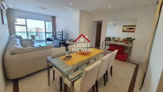 Apartamento com 3 Quartos à venda, 115m² no Embaré, Santos