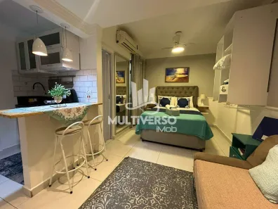 Apartamento com 1 Quarto para alugar, 34m² no Ponta da Praia, Santos