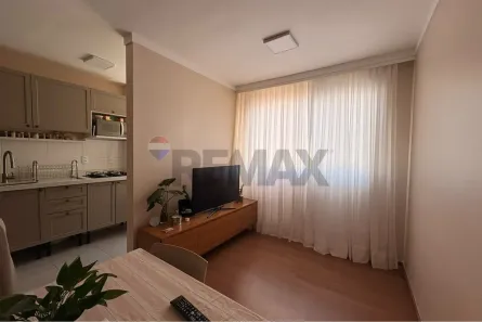 Apartamento com 2 Quartos para alugar, 42m² no Vila Satúrnia, Campinas