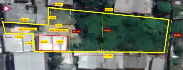 Lote/Terreno à venda, 900m² no Redenção, Manaus