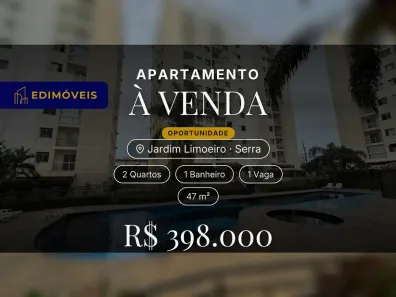 Apartamento com 2 Quartos à venda, 47m² no Jardim Limoeiro, Serra