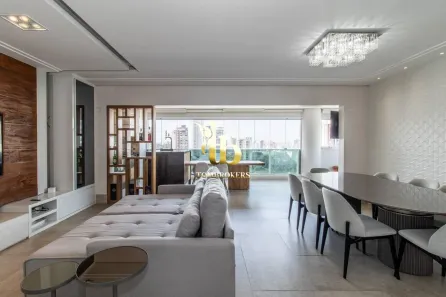 Apartamento com 3 Quartos para alugar, 184m² no Vila Regente Feijó, São Paulo
