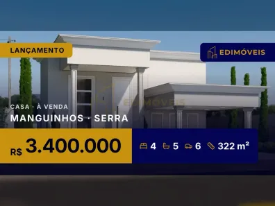 Casa com 4 Quartos à venda, 322m² no Manguinhos, Serra