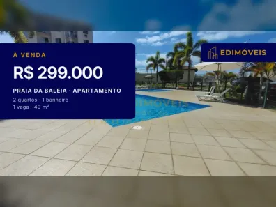 Apartamento com 2 Quartos à venda, 49m² no Praia da Baleia, Serra
