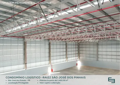 Galpão/Depósito/Armazém para alugar, 1994m² no Arujá, São José dos Pinhais