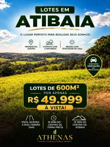 Lote/Terreno à venda, 600m² no Centro, Bragança Paulista