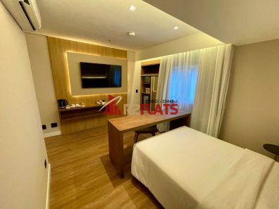 Flat com 1 Quarto à venda, 27m² no Chácara Santo Antônio (Zona Sul), São Paulo