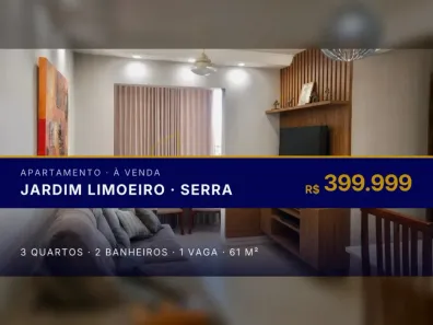 Apartamento com 3 Quartos à venda, 61m² no Jardim Limoeiro, Serra