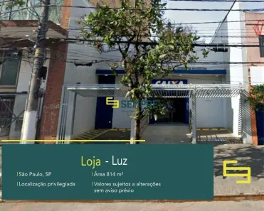 Ponto Comercial à venda, 814m² no Luz, São Paulo