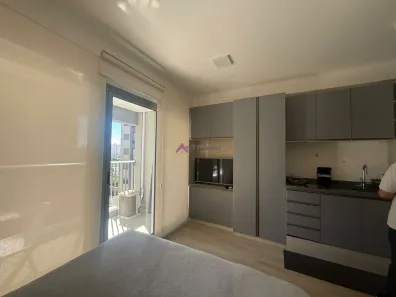 Apartamento com 1 Quarto para alugar, 25m² no Vila Firmiano Pinto, São Paulo