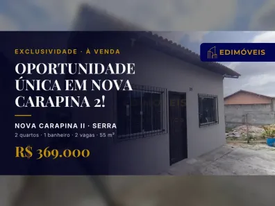 Casa com 2 Quartos à venda, 55m² no Nova Carapina II, Serra