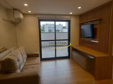 Apartamento com 1 Quarto para venda ou aluguel, 55m² no Mirandópolis, São Paulo