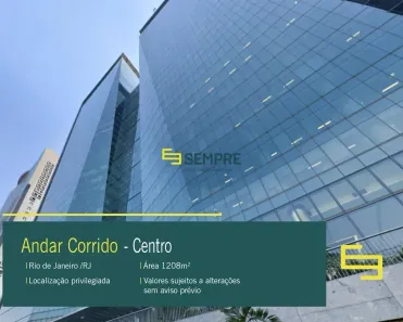 Sala Comercial para alugar, 1208m² no Centro, Rio de Janeiro