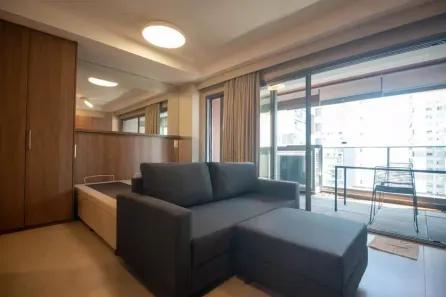 Kitnet com 1 Quarto à venda, 43m² no Brooklin Paulista, São Paulo