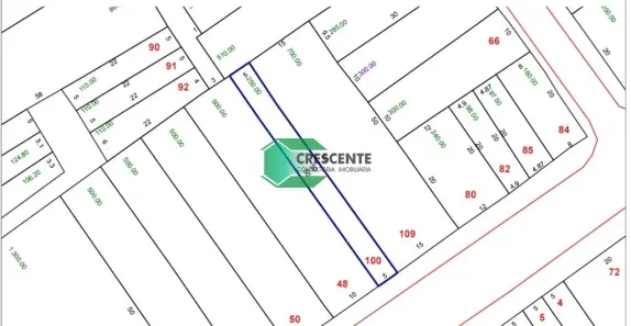 Lote/Terreno à venda, 250m² no Jardim Bela Vista, Santo André