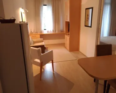 Flat com 1 Quarto para alugar, 45m² no Itaim Bibi, São Paulo