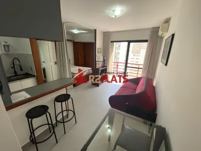 Flat com 1 Quarto para alugar, 35m² no Moema, São Paulo