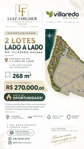Lote/Terreno à venda, 268m² no Robalo, Aracaju